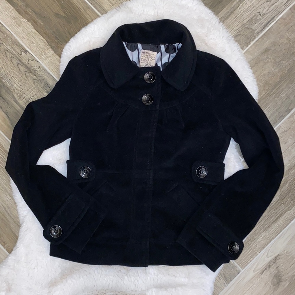 Cropped Pea Coat